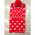 winter fashion lovely girl scarf acrylic Polka Dot scarf set achecol bufanda infinito bufanda by Real Fashion